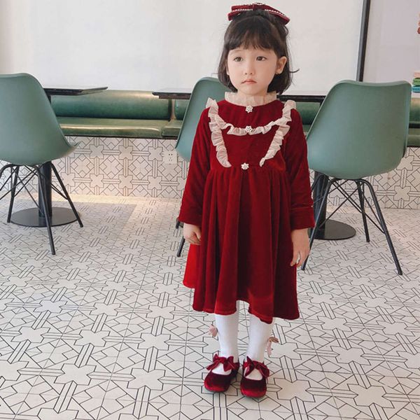 plush drs red winter thickened princs girl's lolita children's skirt hxf8, Red;yellow
plush drs red winter thickened princs girl's lolita children's skirt hxf8, Red;yellow