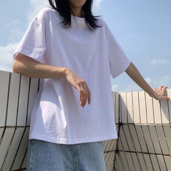 fashion cotton women tshirt summer short sleeve korean style woman tshirts women clothing 2021 new mulher camisetas wpy2613, White
fashion cotton women tshirt summer short sleeve korean style woman tshirts women clothing 2021 new mulher camisetas wpy2613, White