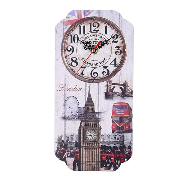wall clocks wooden clock european style creative square household bedroom hanging bar decor without battery - 5#
wall clocks wooden clock european style creative square household bedroom hanging bar decor without battery - 5#