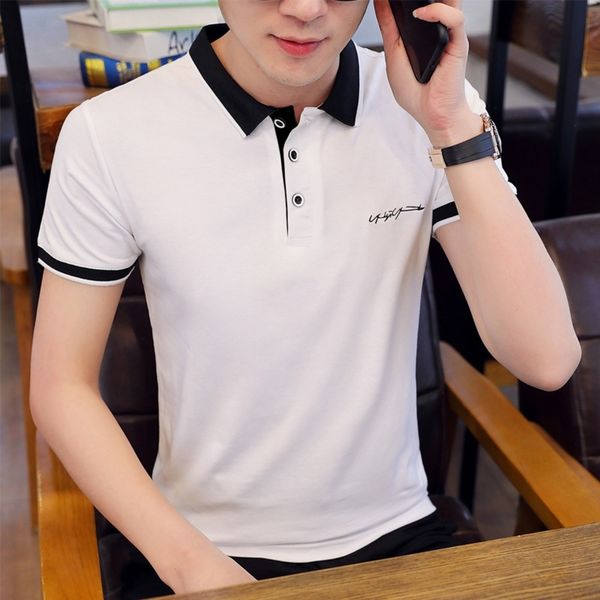 imc95 2020 zbxrr polo shan men's lapel fit korean fashion slim cotton t-shirt new men's t-shirt summer, Blue
imc95 2020 zbxrr polo shan men's lapel fit korean fashion slim cotton t-shirt new men's t-shirt summer, Blue