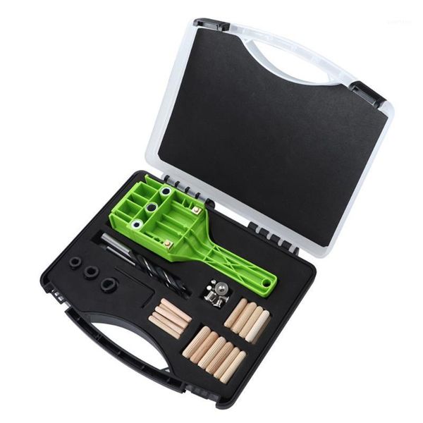 wood doweling jig set abs plastic handheld pocket hole jig system 6/8/10mm drill bit hole puncher for carpentry dowel joints1
wood doweling jig set abs plastic handheld pocket hole jig system 6/8/10mm drill bit hole puncher for carpentry dowel joints1
