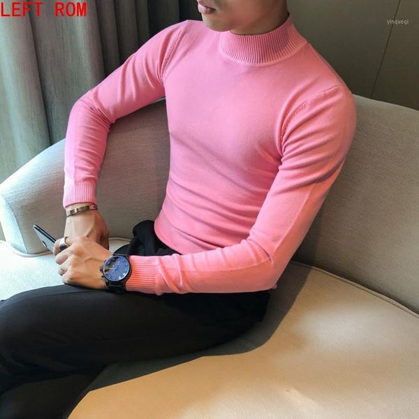 sweater autumn winter candy color in the end of the collar pure color slim comfortable semi-high collar sweater1, White;black
sweater autumn winter candy color in the end of the collar pure color slim comfortable semi-high collar sweater1, White;black