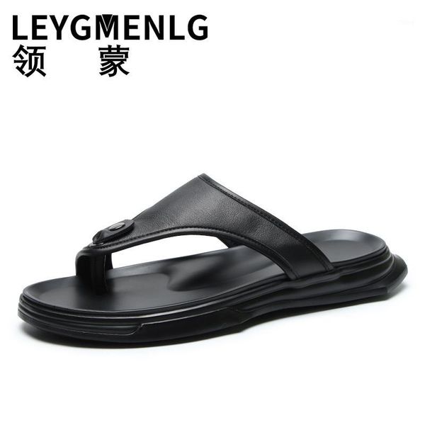 slippers flip-flops mens fashion summer non-slip men slipper outside beach sandals fender genuine leather slippers1, Black
slippers flip-flops mens fashion summer non-slip men slipper outside beach sandals fender genuine leather slippers1, Black
