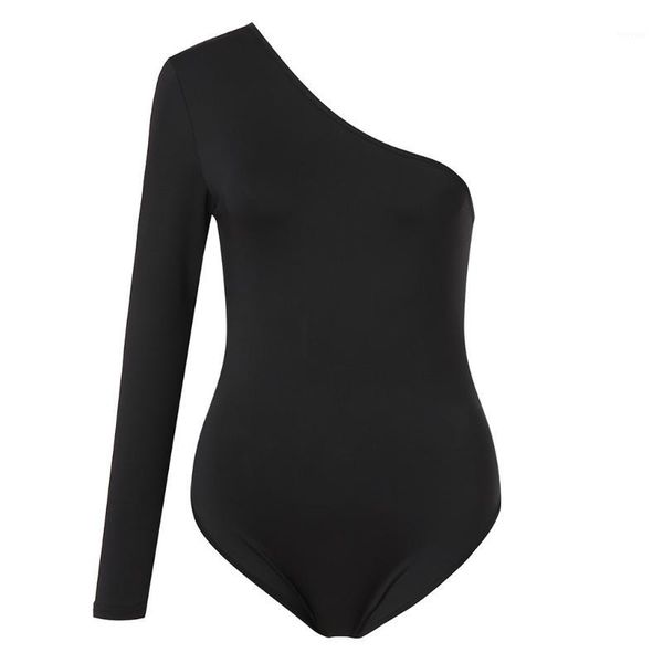doudoulu 2019 women ladies solid off shoulder oblique collar long sleeve rompers overalls for women bodysuits #ss1, Black;white
doudoulu 2019 women ladies solid off shoulder oblique collar long sleeve rompers overalls for women bodysuits #ss1, Black;white