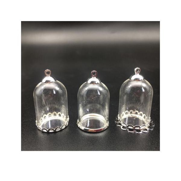 10set 25*18mm hollow tube glass jar with silver setting tray beads cap set glass vials pendant craft display jewelry bbycag, Black
10set 25*18mm hollow tube glass jar with silver setting tray beads cap set glass vials pendant craft display jewelry bbycag, Black