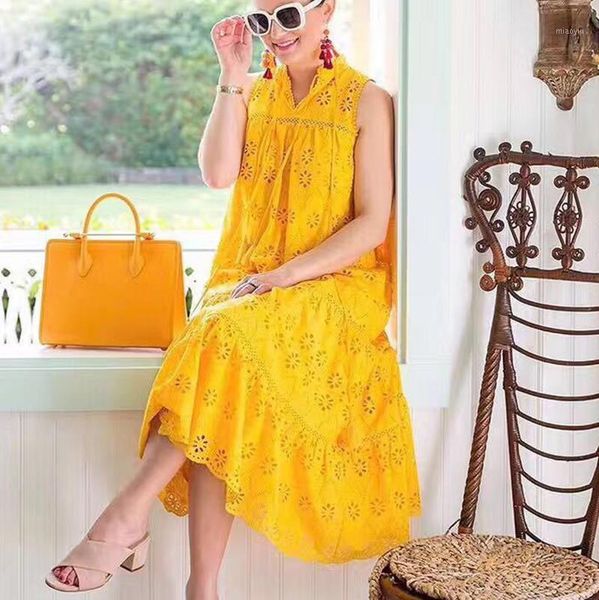 yellow lace maxi dress women o-neck sleeveless hollow out patchwork solid cotton dresses summer elegant ethinc long dresses 20211, Black;gray
yellow lace maxi dress women o-neck sleeveless hollow out patchwork solid cotton dresses summer elegant ethinc long dresses 20211, Black;gray