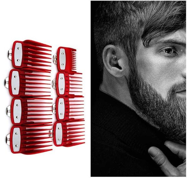 8pcs professional cutting guide comb 3/6/10/13/16/19/22/25mm set q0kd 8pcs prof jlltdy, Silver
8pcs professional cutting guide comb 3/6/10/13/16/19/22/25mm set q0kd 8pcs prof jlltdy, Silver