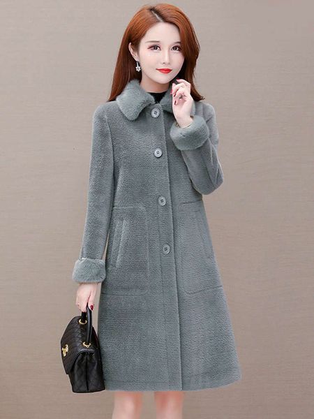 1mink thickened women's autumn winter 2020 new high end and fur one body woolen coat mother8uy, Black
1mink thickened women's autumn winter 2020 new high end and fur one body woolen coat mother8uy, Black