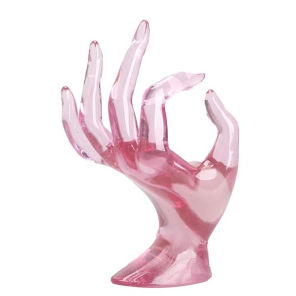 ok style jewelry display stand clear hand finger shape display stands ring bracelet necklace watch plastic holder rack, Pink;blue
ok style jewelry display stand clear hand finger shape display stands ring bracelet necklace watch plastic holder rack, Pink;blue