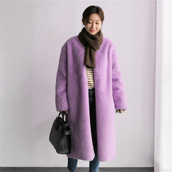 women's fur & faux winter coat women korean rex long v-neck thick warm plus size overcoat t463, Black
women's fur & faux winter coat women korean rex long v-neck thick warm plus size overcoat t463, Black
