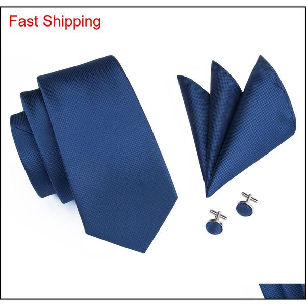 hi-tie designer brand classic style necktie for men 100% silk solid ties hanky cufflinks s qylzro homes2007, Blue;white
hi-tie designer brand classic style necktie for men 100% silk solid ties hanky cufflinks s qylzro homes2007, Blue;white