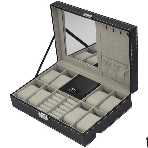 pu leather watch jewelry box high-end organizer storage box case for watch jewery ornament casket containe qyldty lyqlove
pu leather watch jewelry box high-end organizer storage box case for watch jewery ornament casket containe qyldty lyqlove