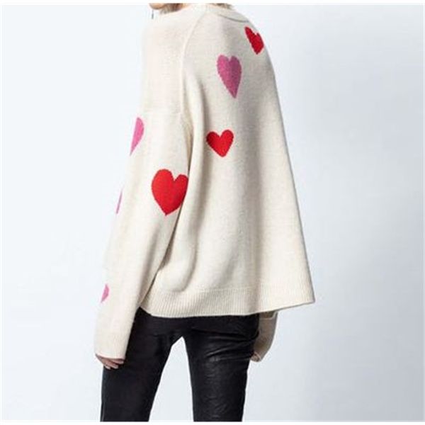 women sweater autumn and winter new color wool cashmere sweater knit sweater lj201112, White;black
women sweater autumn and winter new color wool cashmere sweater knit sweater lj201112, White;black