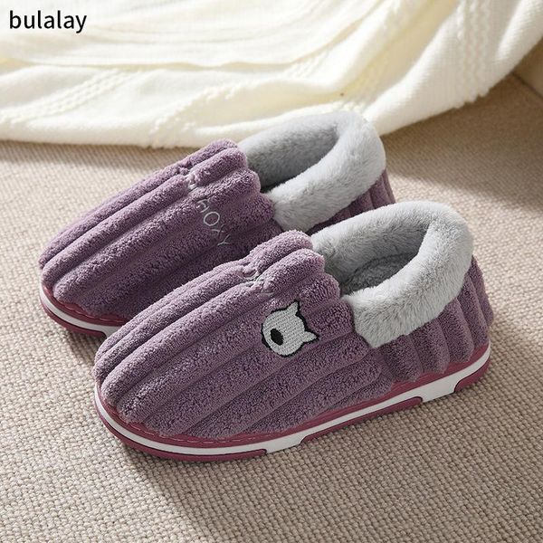 slippers warm platform women's velvet fur plush non slip soft home lovely women shoes, Black
slippers warm platform women's velvet fur plush non slip soft home lovely women shoes, Black
