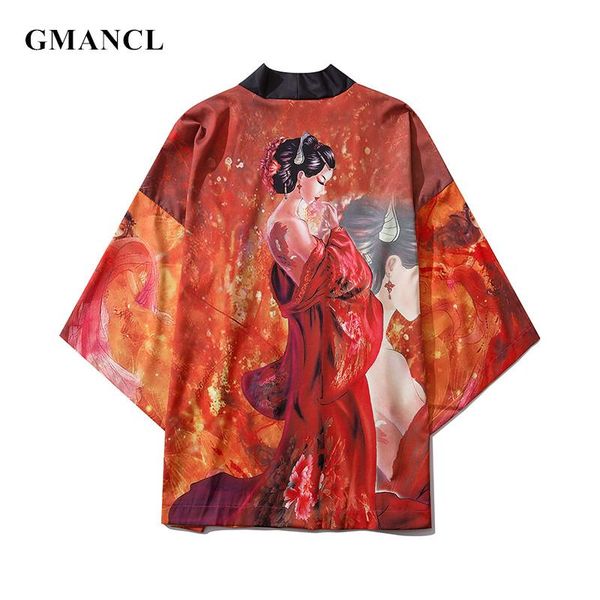 men's jackets summer sunscreen men japanese style hip hop geisha printed kimono male harajuku casual cardigan coat outerwear, Black;brown
men's jackets summer sunscreen men japanese style hip hop geisha printed kimono male harajuku casual cardigan coat outerwear, Black;brown