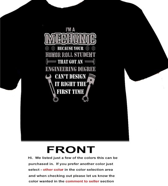 sport summer fashion i'm a mechanic becuase your honor roll student coundnt get it right 3425 summer men clothing
sport summer fashion i'm a mechanic becuase your honor roll student coundnt get it right 3425 summer men clothing