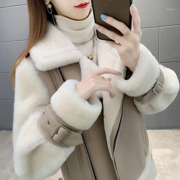 autumn winter jacket lamb fur faux leather jacket casual plus size women coats and jackets 5xl faux pu coat short outwear1, Black
autumn winter jacket lamb fur faux leather jacket casual plus size women coats and jackets 5xl faux pu coat short outwear1, Black