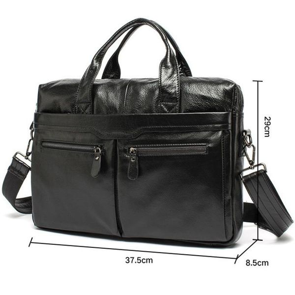 briefcases genuine cowhide leather bag men crossbody shoulder men's travel bags fashion tote laphandbag
briefcases genuine cowhide leather bag men crossbody shoulder men's travel bags fashion tote laphandbag