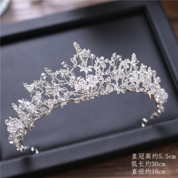korean bride handmade three piece set princess headdress diamond crown hair ornament wedding dress accessories, Silver
korean bride handmade three piece set princess headdress diamond crown hair ornament wedding dress accessories, Silver