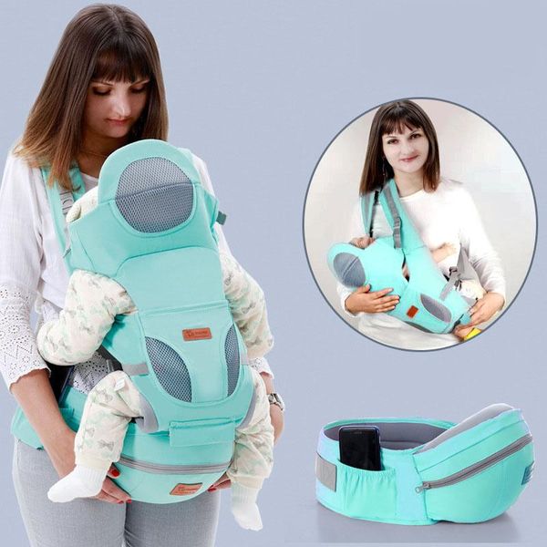 0-48m Baby Thickened Soft Stool Detachable Waist Stool Infant Four Seasons Universal Storage Multifunctional Breathable Carriers