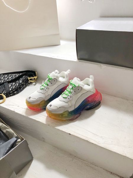 men women casual shoes triple s clear sole neon green yellow beige gym red blue white grey black orange rainbow sole mens sneakers
men women casual shoes triple s clear sole neon green yellow beige gym red blue white grey black orange rainbow sole mens sneakers