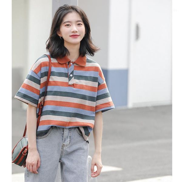 women's polos short-sleeved shirt women spring loose chinese style stitching retro printed shirts1, White
women's polos short-sleeved shirt women spring loose chinese style stitching retro printed shirts1, White