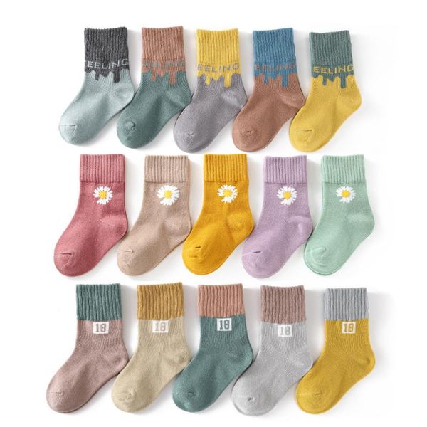 5pairs/lot spring winter children's socks 0-12 years baby boys girls cotton sock student warm sports kid clothes accessories, Pink;yellow
5pairs/lot spring winter children's socks 0-12 years baby boys girls cotton sock student warm sports kid clothes accessories, Pink;yellow