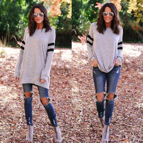 2020 women's casual two colours light grey and dark grey, White
2020 women's casual two colours light grey and dark grey, White