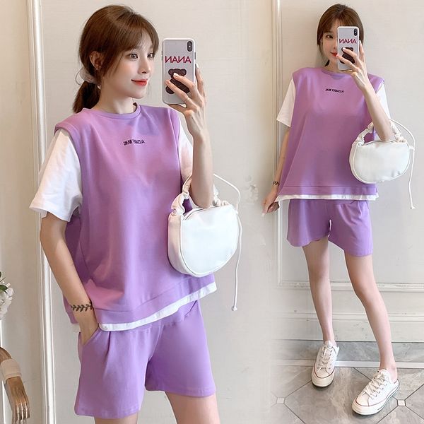 women's clothing set summer out maternity maternity clothes fashion internet celebrity graceful summer clothes western style pregnant t, Gray
women's clothing set summer out maternity maternity clothes fashion internet celebrity graceful summer clothes western style pregnant t, Gray