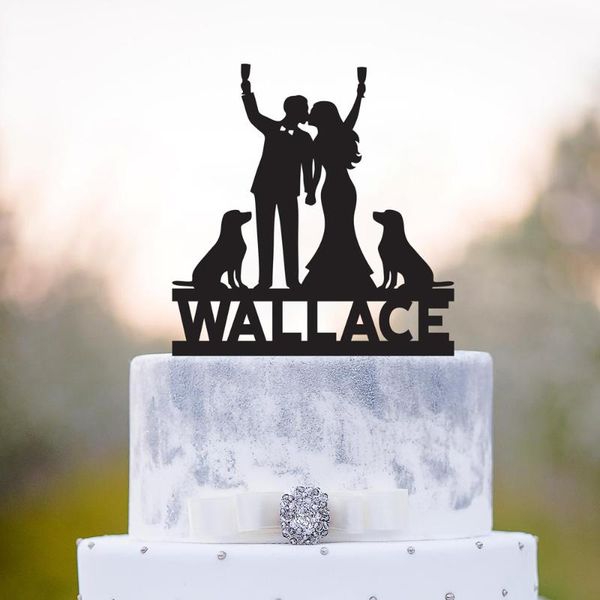 other festive & party supplies wedding cake er with dog,golden retrievers couple er,personalise bride and groome last name
other festive & party supplies wedding cake er with dog,golden retrievers couple er,personalise bride and groome last name
