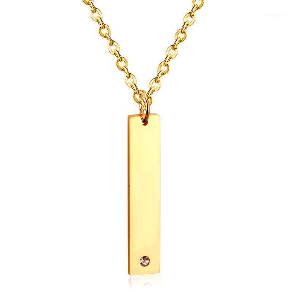 pendant necklaces luxukisskids drop square zircon gold necklace for men women jewelry stainless steel chain collares collier1, Silver
pendant necklaces luxukisskids drop square zircon gold necklace for men women jewelry stainless steel chain collares collier1, Silver