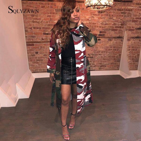 women fall camouflage color block patchwork x-long trench coat streetwear vintage coat with belt camo loose windbreaker jasje1, Tan;black
women fall camouflage color block patchwork x-long trench coat streetwear vintage coat with belt camo loose windbreaker jasje1, Tan;black