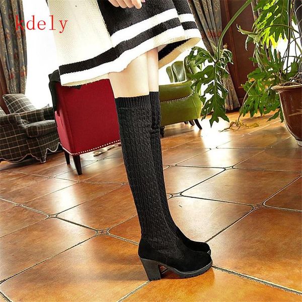 2020new fashion new dropship shoes woman boots slip on chunky heels platform stretch comfortable over the knee boots female, Black
2020new fashion new dropship shoes woman boots slip on chunky heels platform stretch comfortable over the knee boots female, Black