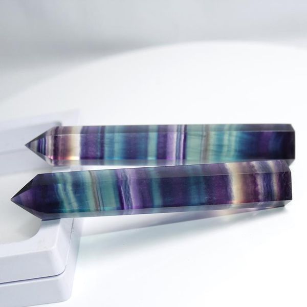 natural fluorite crystal colorful striped fluorite 4-7cm quartz crystal stone point healing hexagonal wand treatme jllkyh, Black
natural fluorite crystal colorful striped fluorite 4-7cm quartz crystal stone point healing hexagonal wand treatme jllkyh, Black