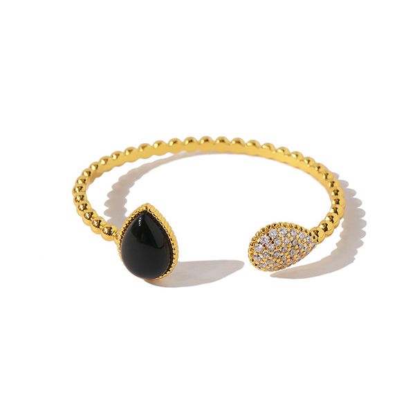 2021 fashion gold bracelet water drop agate with copper and gold plating inlaid diamond bracelet designer jewelry women bracelets wholesale, Black
2021 fashion gold bracelet water drop agate with copper and gold plating inlaid diamond bracelet designer jewelry women bracelets wholesale, Black