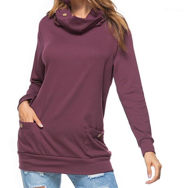 womens long sleeve female pullover button cowl neck casual slim hooded sweatshirt tunic with pockets harajuku hoodies women1, Black
womens long sleeve female pullover button cowl neck casual slim hooded sweatshirt tunic with pockets harajuku hoodies women1, Black