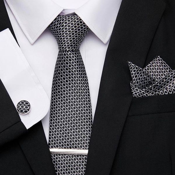bow ties designer men's necktie stripe lattice 7.5cm 100%silk handkerchief tie clip cuffink set classic formal dress accessories, Black;gray
bow ties designer men's necktie stripe lattice 7.5cm 100%silk handkerchief tie clip cuffink set classic formal dress accessories, Black;gray