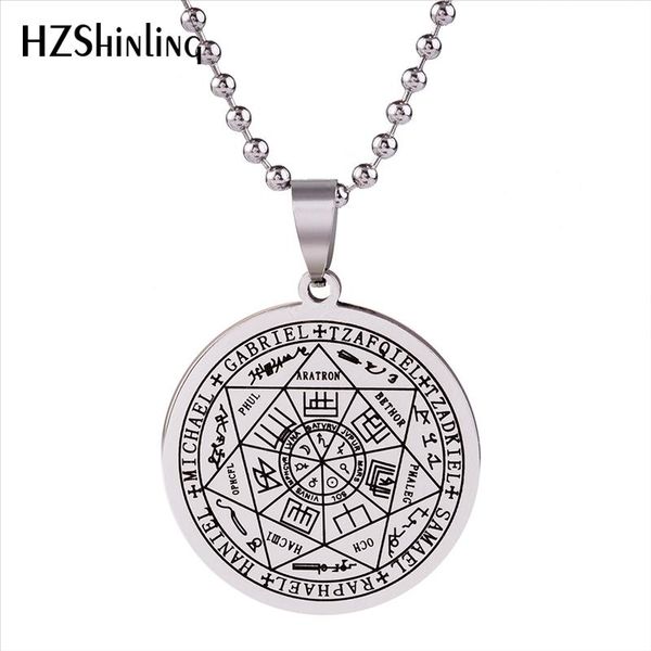 2020 new stainless steel seals of the seven pendant necklace silver ball chain fashion jewelry round pendants gift men women hz7
2020 new stainless steel seals of the seven pendant necklace silver ball chain fashion jewelry round pendants gift men women hz7