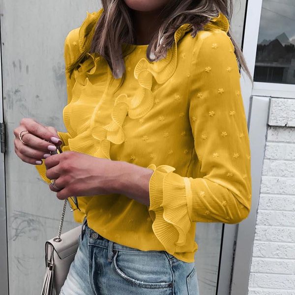 women lace polka dot blouse o neck long sleeve shirt harajuku blouse ladies shirt casual blouses women streetwear 2020, White
women lace polka dot blouse o neck long sleeve shirt harajuku blouse ladies shirt casual blouses women streetwear 2020, White