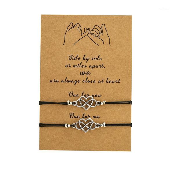 2pcs/set wholesale heart infinity charm bracelet for women men handmade bohemian bracelet for lovers lucky friendship jewelry1, Golden;silver
2pcs/set wholesale heart infinity charm bracelet for women men handmade bohemian bracelet for lovers lucky friendship jewelry1, Golden;silver