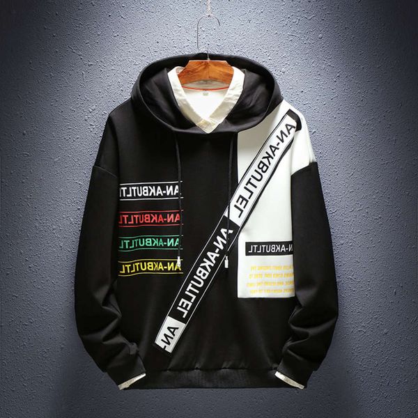 sweater pullover 2019 new hip hop suit men's handsome korean fashion autumn clothes thin, Black
sweater pullover 2019 new hip hop suit men's handsome korean fashion autumn clothes thin, Black