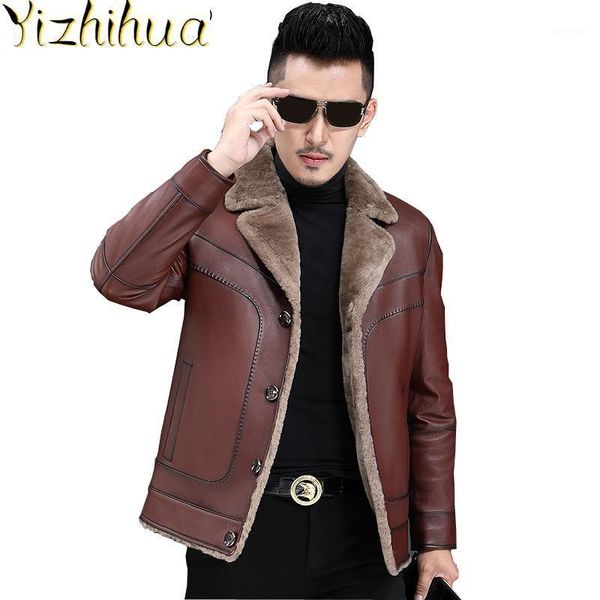azazel genuine leather jacket men winter warm wool coat 2020 fashion natural fur coats jaqueta de couro plus size 23322 zl3821, Black
azazel genuine leather jacket men winter warm wool coat 2020 fashion natural fur coats jaqueta de couro plus size 23322 zl3821, Black