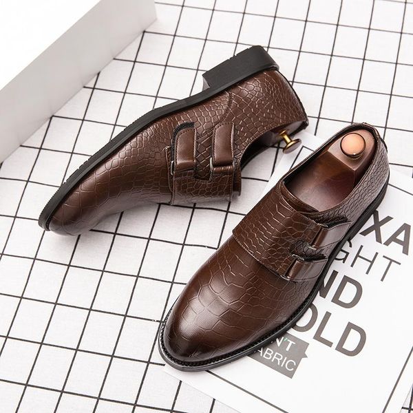 yomior british new 2020 spring men casual shoes slip-on formal dress leather shoes wedge business loafers wedding oxfords, Black
yomior british new 2020 spring men casual shoes slip-on formal dress leather shoes wedge business loafers wedding oxfords, Black