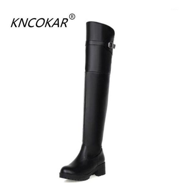 thin autumn winter long boots round head side zipper thick heel women's shoes belt buckles knight boots waterproof platform 2 cm1, Black
thin autumn winter long boots round head side zipper thick heel women's shoes belt buckles knight boots waterproof platform 2 cm1, Black