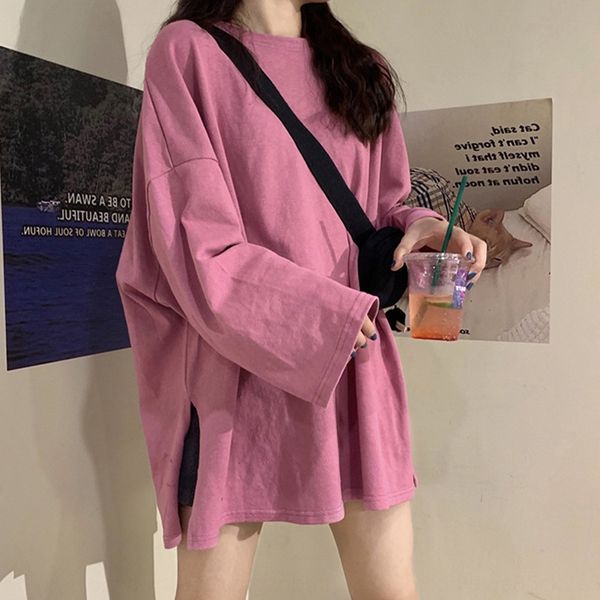 2020 осень корейской версии t-shirtt футболка белая футболка shirtof просто чистый красный temperamentwith свободный большой версия длинный, White
2020 осень корейской версии t-shirtt футболка белая футболка shirtof просто чистый красный temperamentwith свободный большой версия длинный, White