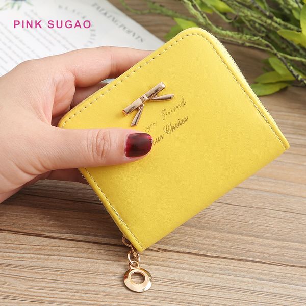 pink sugao designer wallet women card colder fashion lady coin bag simple bow coin purse zipper wallet short coin purse card case, Red;black
pink sugao designer wallet women card colder fashion lady coin bag simple bow coin purse zipper wallet short coin purse card case, Red;black
