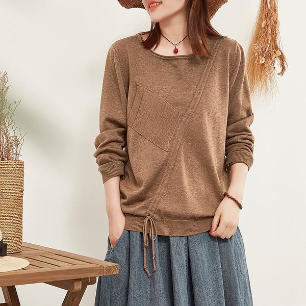 autumn women t shirt thin solid color outdoor pullover long-sleeved for women o neck knit loose casual fashion coat, White
autumn women t shirt thin solid color outdoor pullover long-sleeved for women o neck knit loose casual fashion coat, White