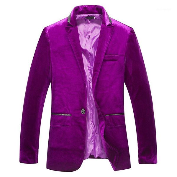 spring men blazers violet wine red fashion leisure suit jacket wedding groom singer slim fit blazer hombre masculino z301, White;black
spring men blazers violet wine red fashion leisure suit jacket wedding groom singer slim fit blazer hombre masculino z301, White;black