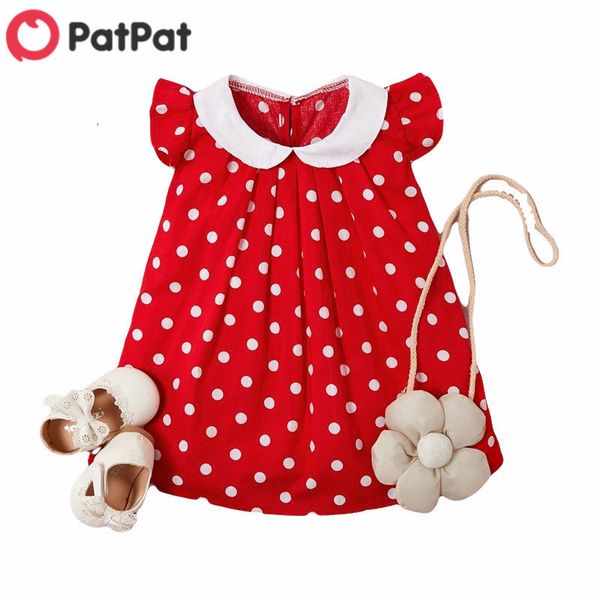 patpat 2020 new summer trendy dotted raffled cap-sleeve dress for bbay girl polka dot school dress clothes 1027, Red;yellow
patpat 2020 new summer trendy dotted raffled cap-sleeve dress for bbay girl polka dot school dress clothes 1027, Red;yellow