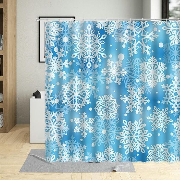 shower curtains winter snowflake printing curtain set waterproof polyester fabric bathroom christmas wall decoration with hooks
shower curtains winter snowflake printing curtain set waterproof polyester fabric bathroom christmas wall decoration with hooks